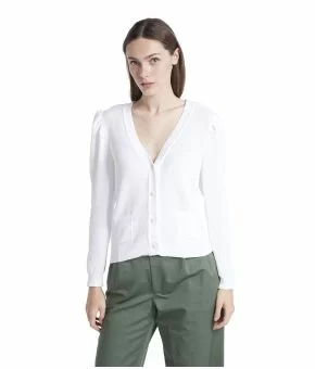 Kimbaly Puff Sleeved Cardi