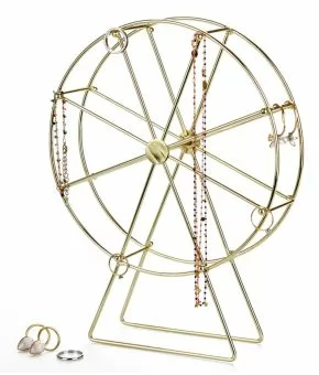 Jewellery Rack Golden Wheel