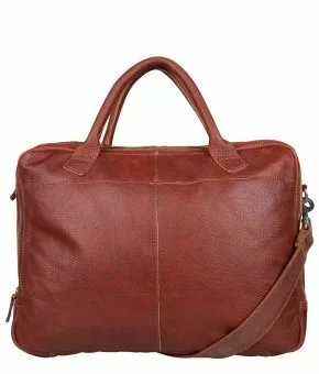 cowboysbag-3042-laptopbag-shield-cognac-front