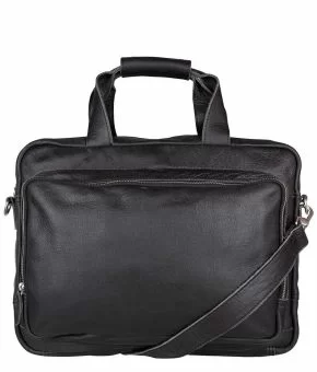 cowboysbag-baghush-black-frontstrap