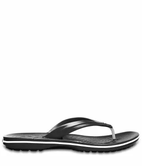 Crocs-11033-Crocband-Flip-black-front