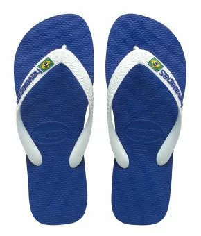 Havaianas 4110850 Kids Flipflops Brasil Logo blauw
