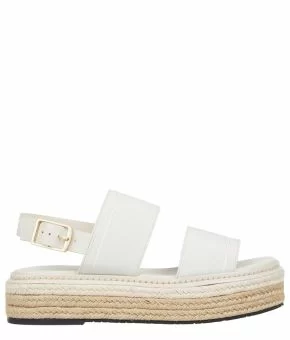 Flatform Wedge Heel Sandalen