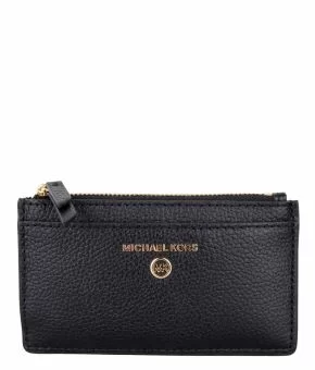michaelkors-34h0gt9d6l-jet-set-charm-small-slim-card-case-black-front