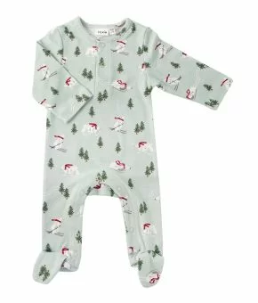 Onesie with feet Christmas