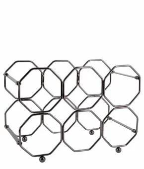 Wine rack Honeycomb foldable iron