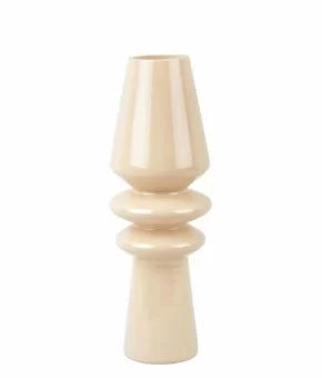 Vase Sparkle Cone Glass