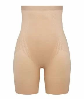 spanx-10233r-thinstincts-20-high-waisted-mid-short-champagne-beige-front