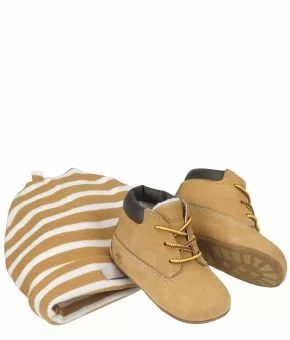 Crib Bootie With Hat