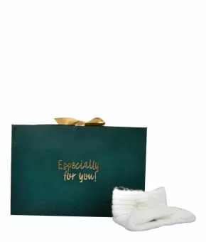 Giftbox Cozy Girls Baby Headband and Col