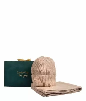 Giftbox Classic Men Beanie and Scarf