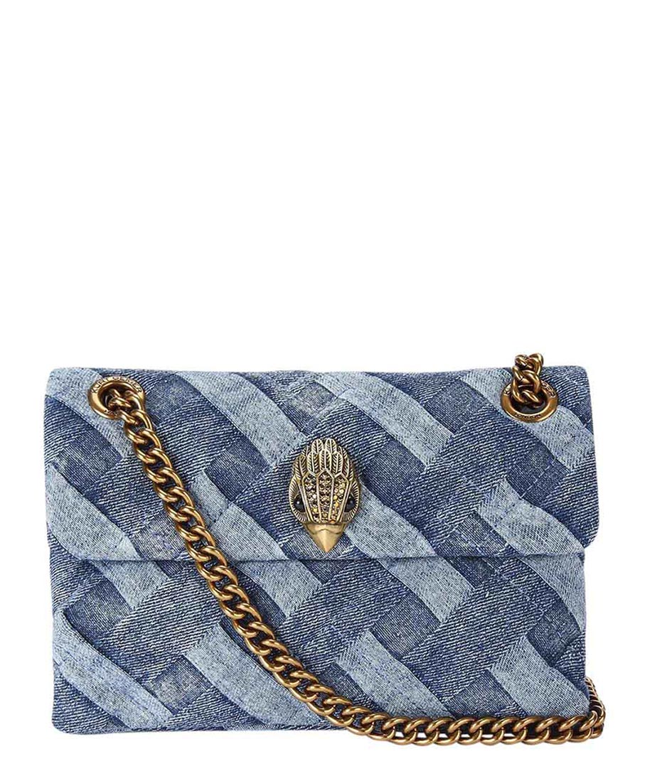 Kurt Geiger Kensington crossbodytas blauw
