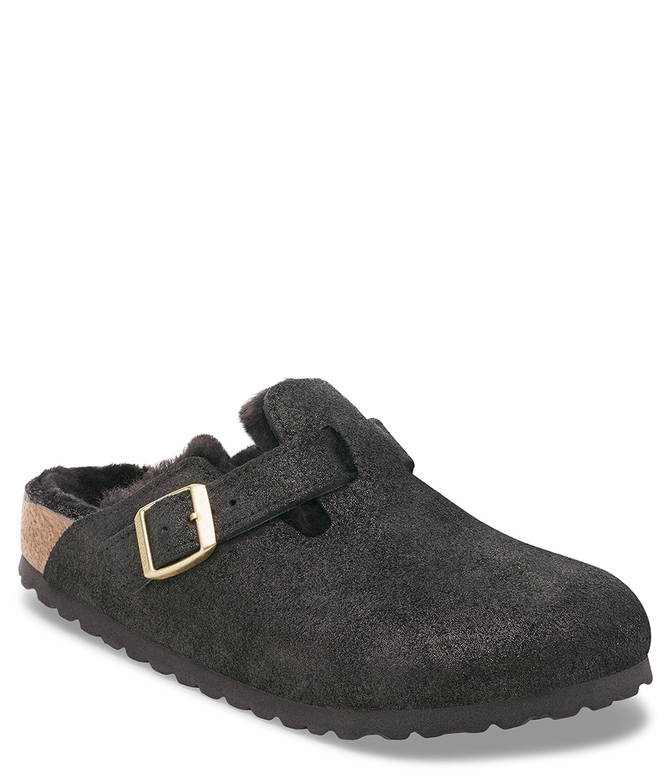 Boston VL Fell Suede Leather Fur Narrow