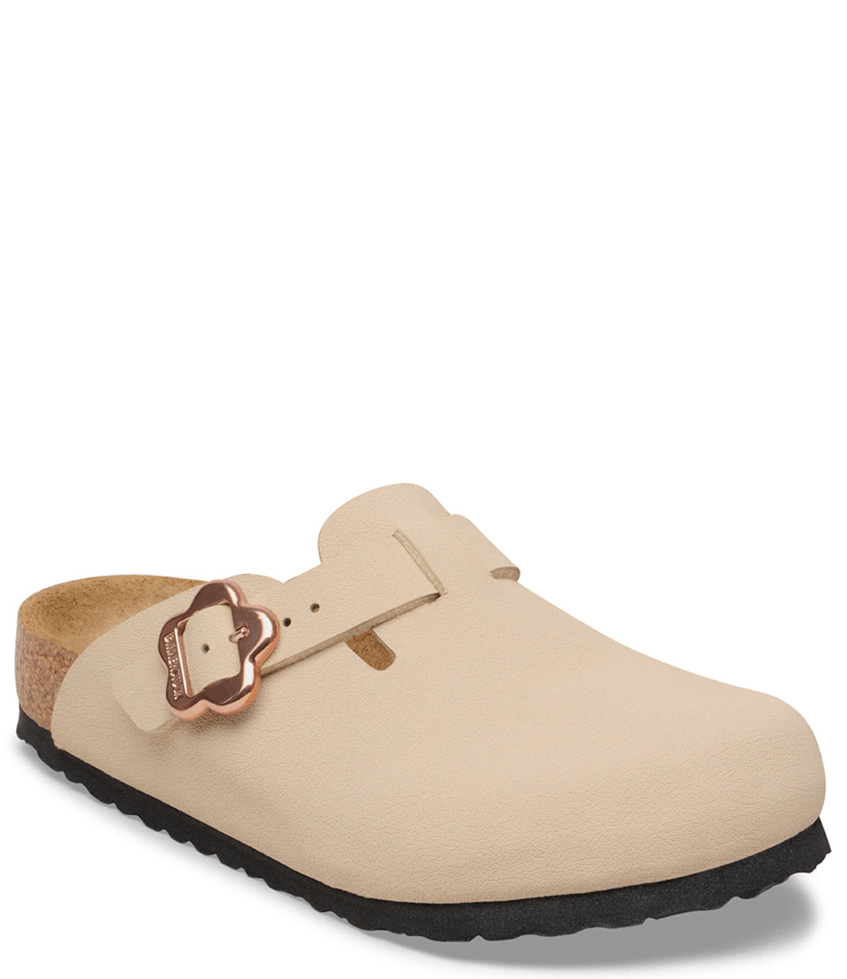 Boston Flower Buckle Kids Birkibuc Narrow