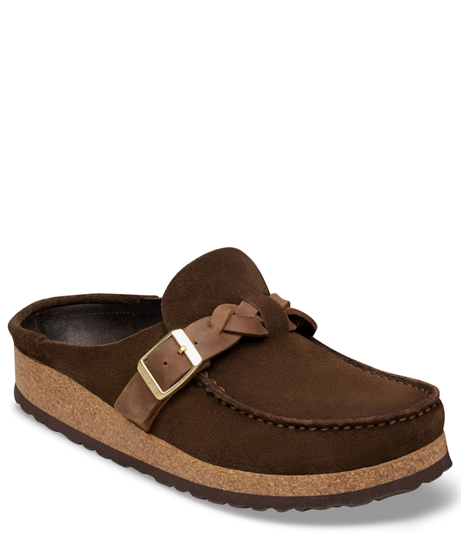 Buckley Braided Suede Leather Narrow