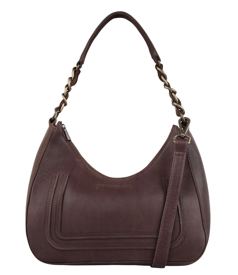 Cowboysbag handtas bruin