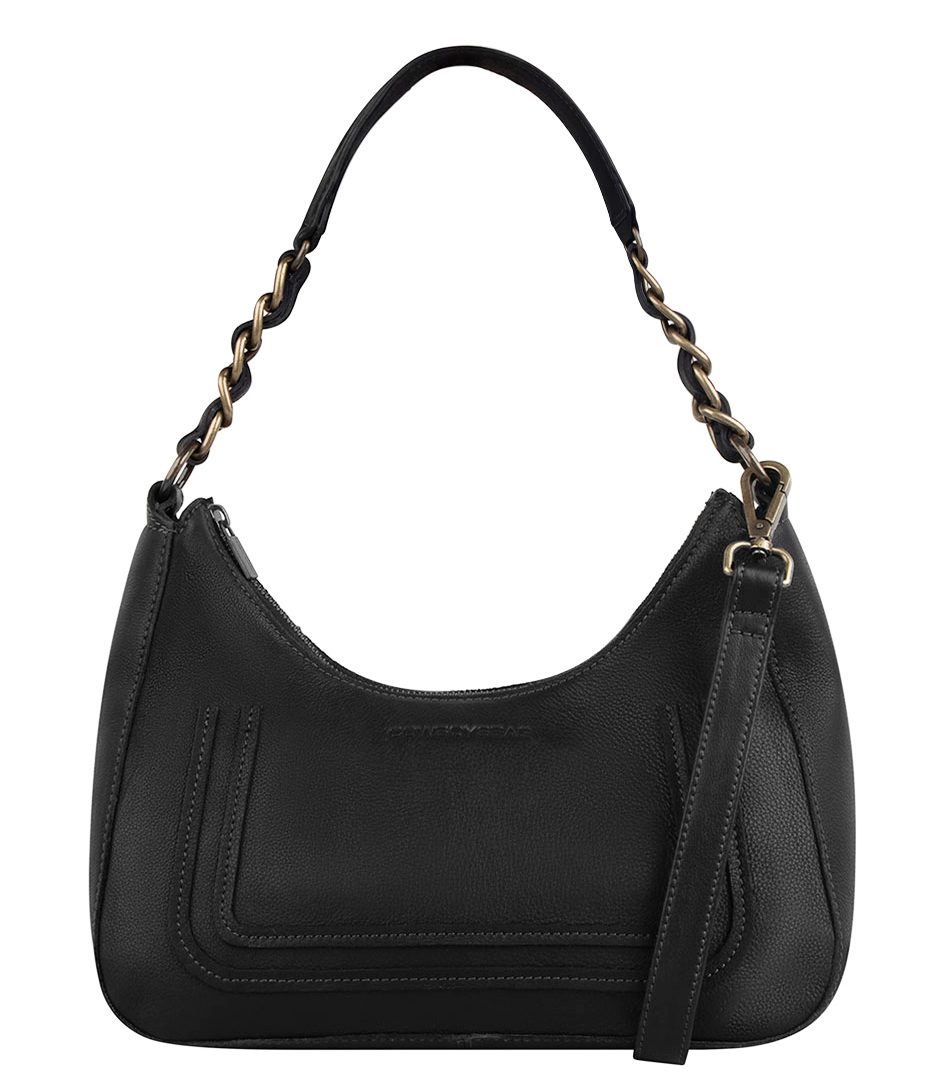 Cowboysbag schoudertas zwart