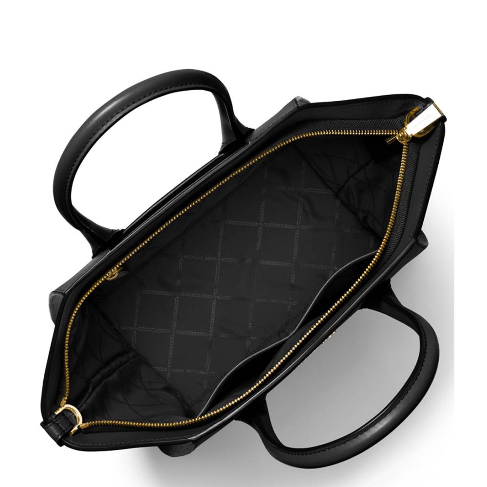 Avril Large Top Zip Satchel Black 30F2G4VS3L online kopen