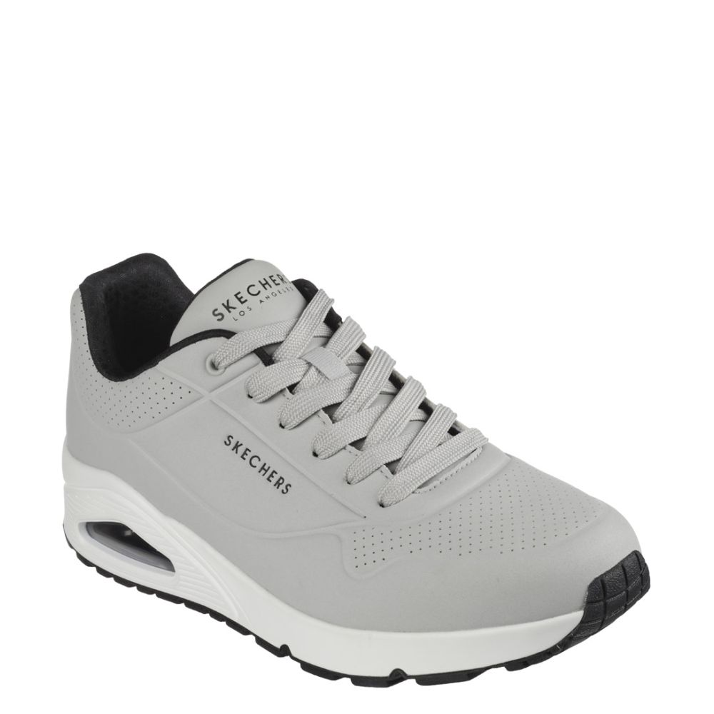 skechers uno stand on air black and white