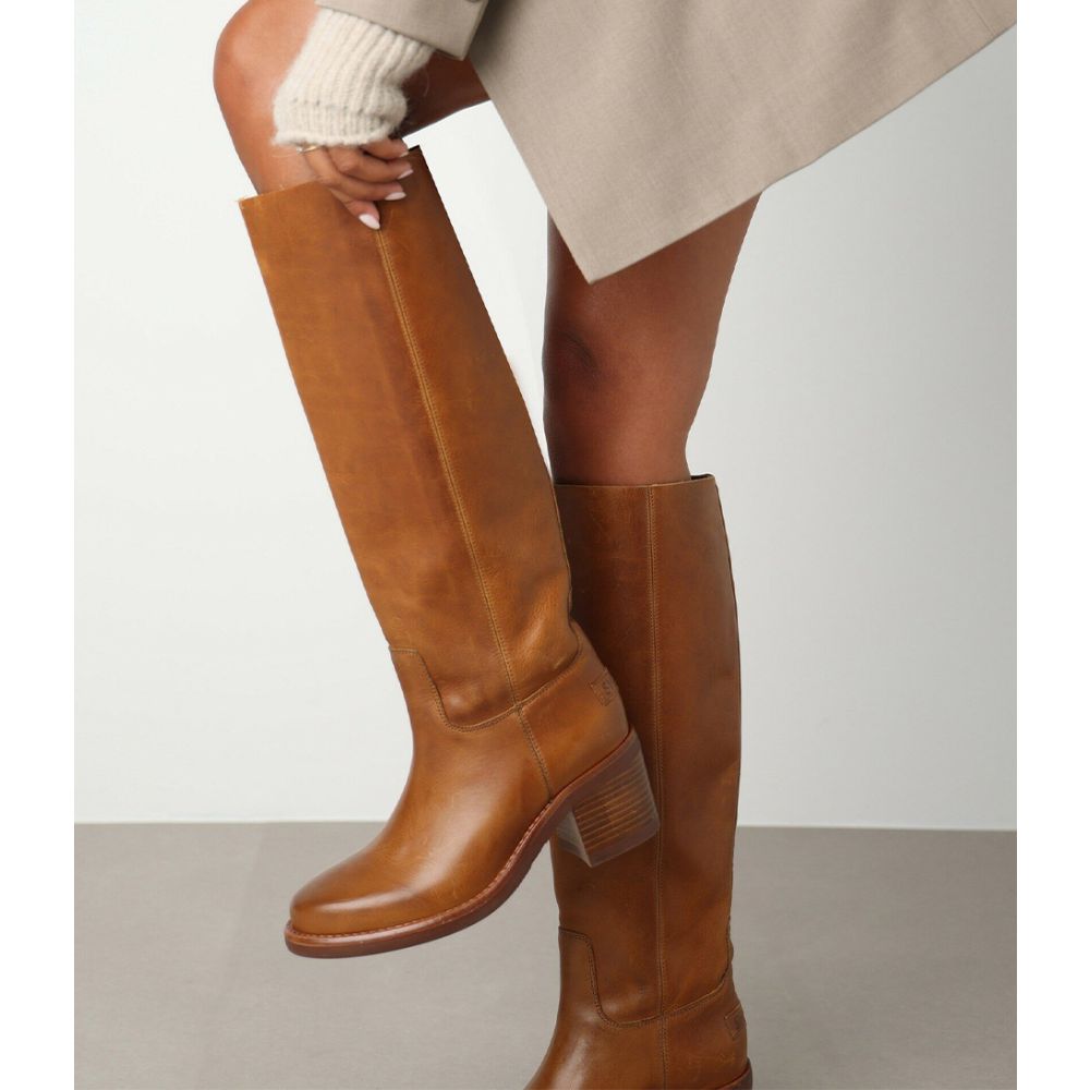 Puk Tuba Boot Leather Cognac SH001800753W online kopen