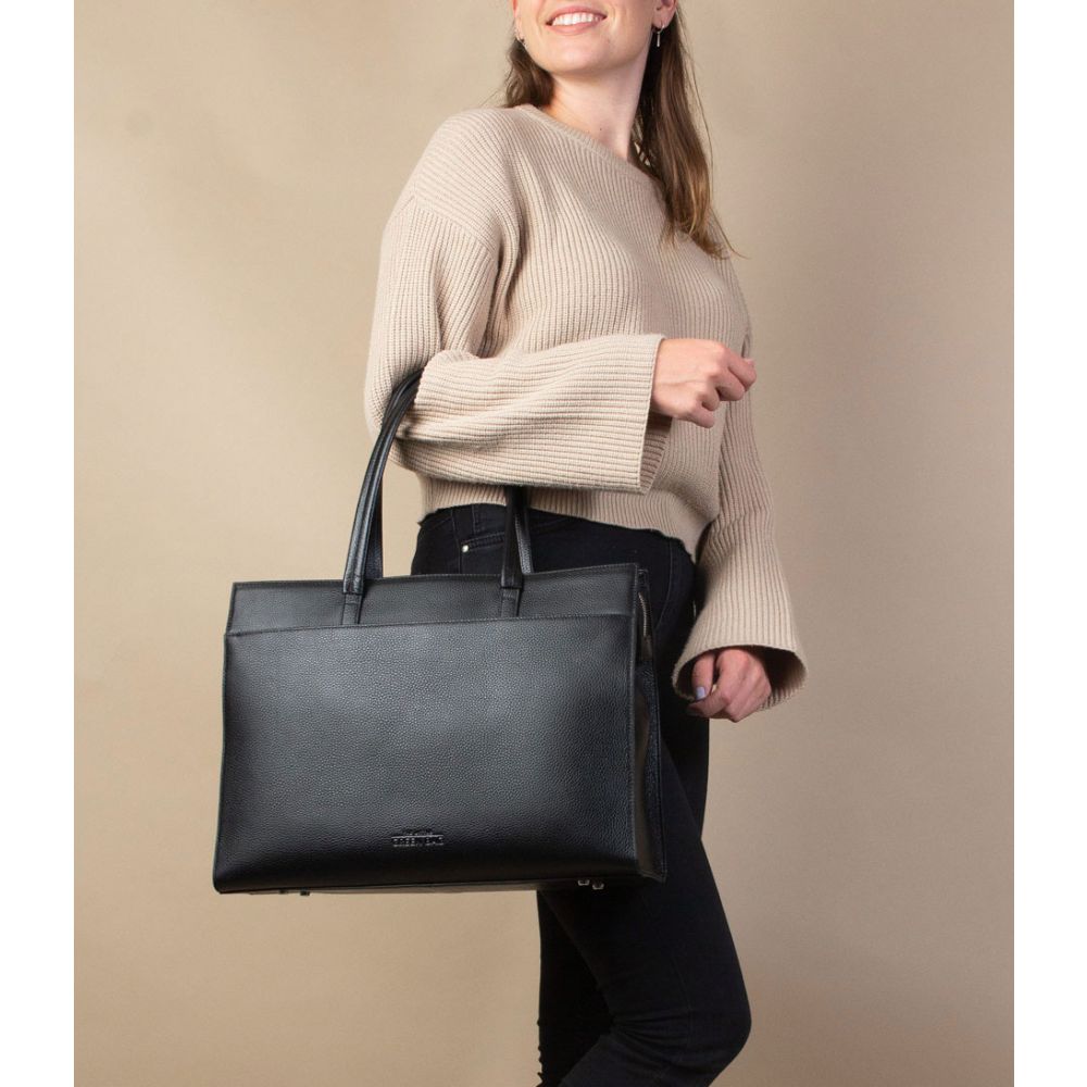 Cassia Laptop Tote 15.6 Inch black 3748 online kopen