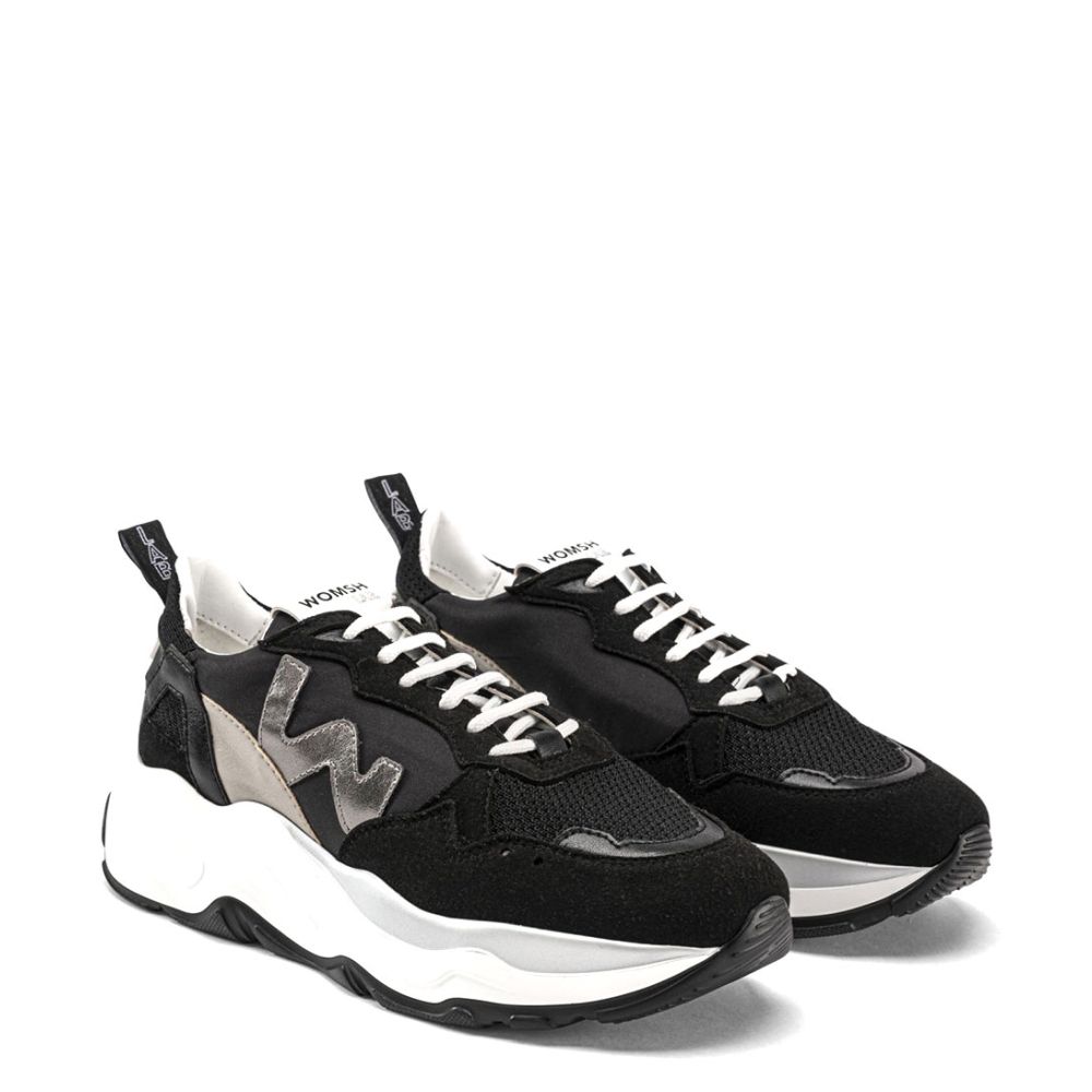 Typing Software Womsh Sneakers Heren Vegan Futura Black