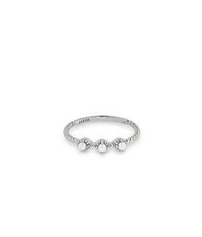 Ring met parels 925 Sterling zilver gerhodineerd 12413S