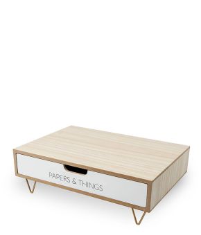 Monitor Stand Nordic Drawer