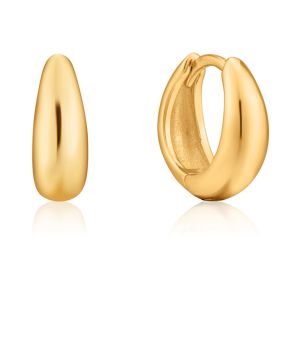 925 Sterling Zilver Luxe Huggie Hoop Earrings