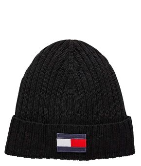 Kids Fleece Big Flag Beanie