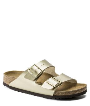 birkenstock-arizona-narrow-birko-flor-goud-front