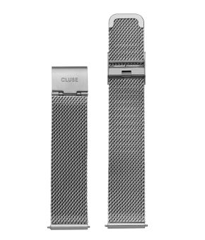 Boho Chic Strap Mesh Silver Colored