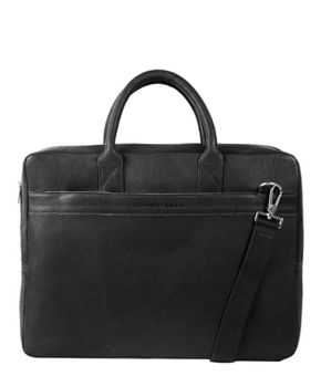 cowboysbag-3188-Bag-Barvas-laptopbag-Black-100-Front