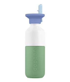 Dopper Steel 350 ml X Flip Straw Waterfles