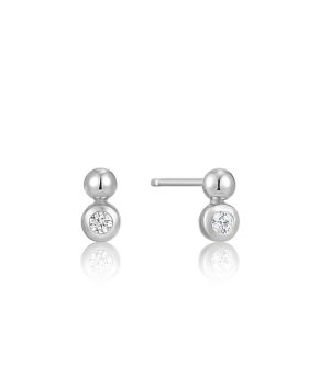 Spaced Out Sparkle Stud Earrings S