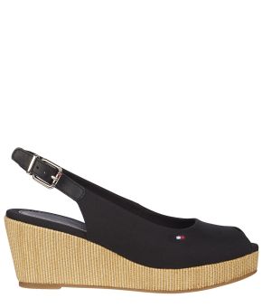 Iconic Elba Sling Back Wedge Slingbacks