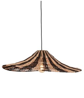 Hanglamp Cuzco Kap Jute Wavy