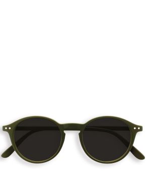 izipizi-d-sun-zonnebril-kaki-green-sunglasses-green-front
