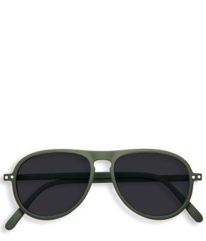 izipizi-i-sun-zonnebril-kaki-green-sunglasses-green-front