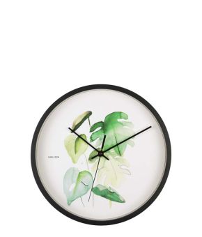 Wall clock Botanical