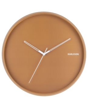 karlsson-Wall-clock-Hue-metal-bruin-1