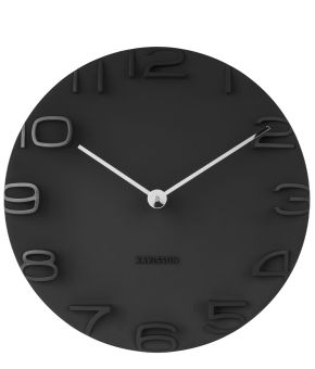 karlsson-wall-clock-on-the-edge-w-chrome-hands-black-1