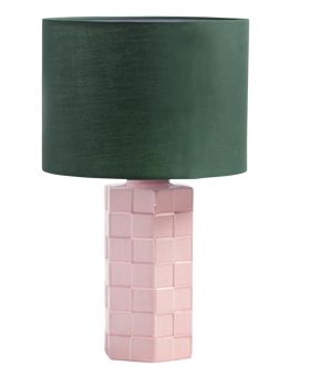 Lamp Check Pink