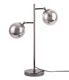 Table lamp Shimmer grey glass shades