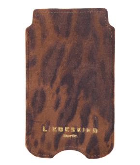 liebeskind mobile12 galaxy samsung s4 cover suede lux sienna brown