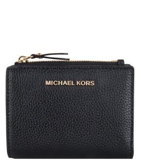 michaelkors-mediumsnapbillfold-portemonnee-black-wallet-34F9GJ6F2L-front