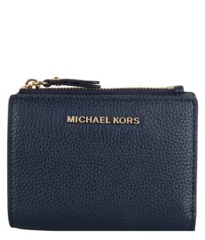 michaelkors-mediumsnapbillfold-portemonnee-navy-wallet-34F9GJ6F2L-front