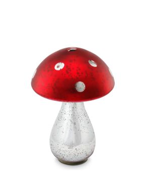 Mushroom Glass 24cm