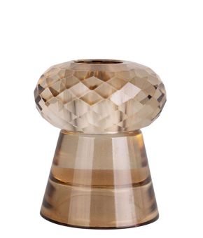 Candle holder Crystal Art duo small