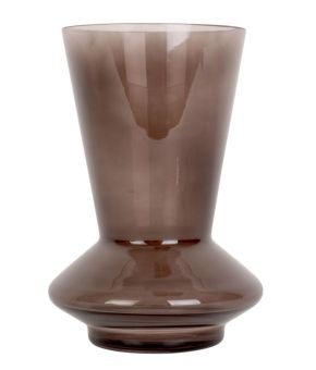 Vase Glow glass dark